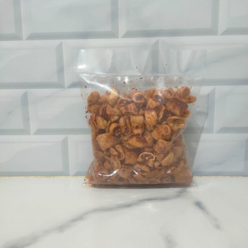 

keripik cumi/sotong pedas manis 250gr