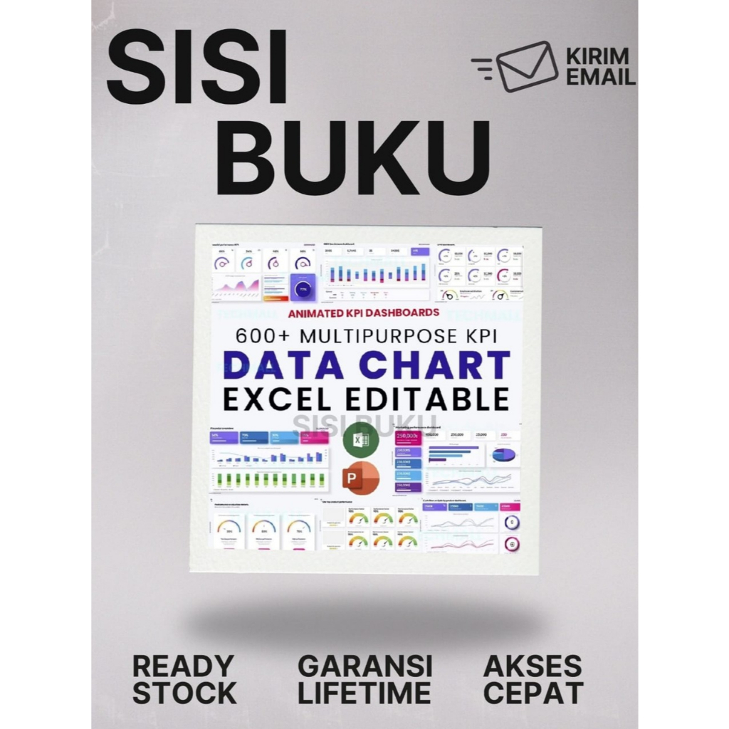 

[T-23] 600+ Multipurpose KPI Data Charts Presentation Template I PPT Editable template presentasi powerpoint