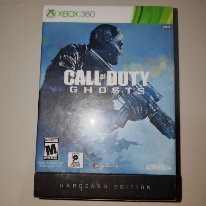 CD Game Xbox 360 Call Of Duty Ghosts Hardened Edition