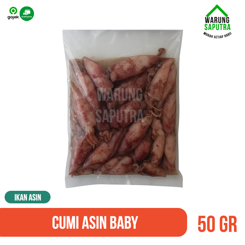 

Cumi Asin Baby / Sotong 50 g