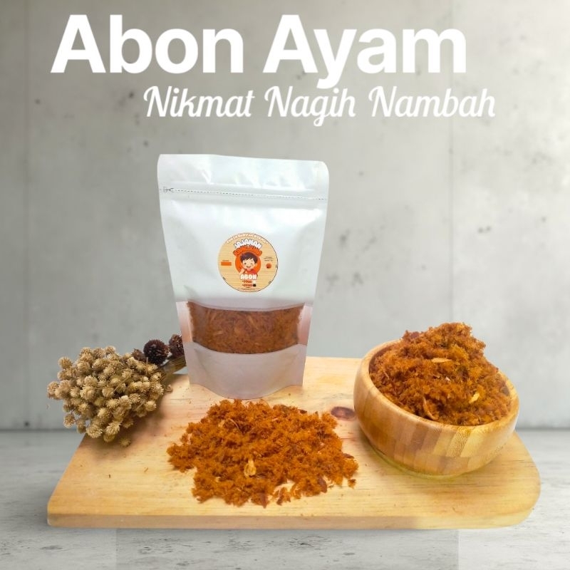

Abon Ayam 57 Gram Kemasan Pouch