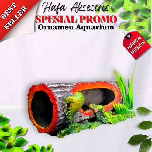 Hiasan Aquarium Ornamen Akuarium dan Dekorasi Aquascape Pokol kayu besar panjang