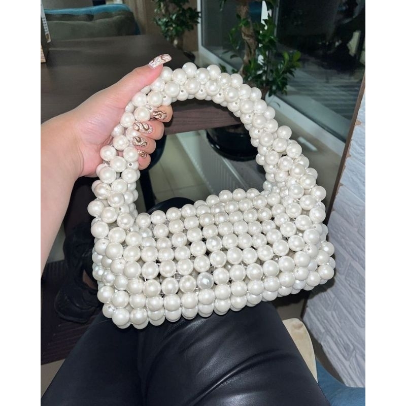 PEARL PARIS BAG, TAS MUTIARA, TAS MANIK, TAS MOTE PREMIUM