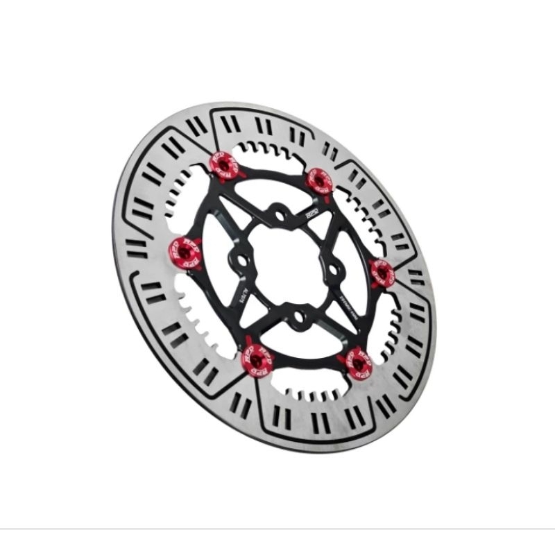 piringan cakram 260mm Mio sporty merah - cakram depan Mio sporty 260mm red