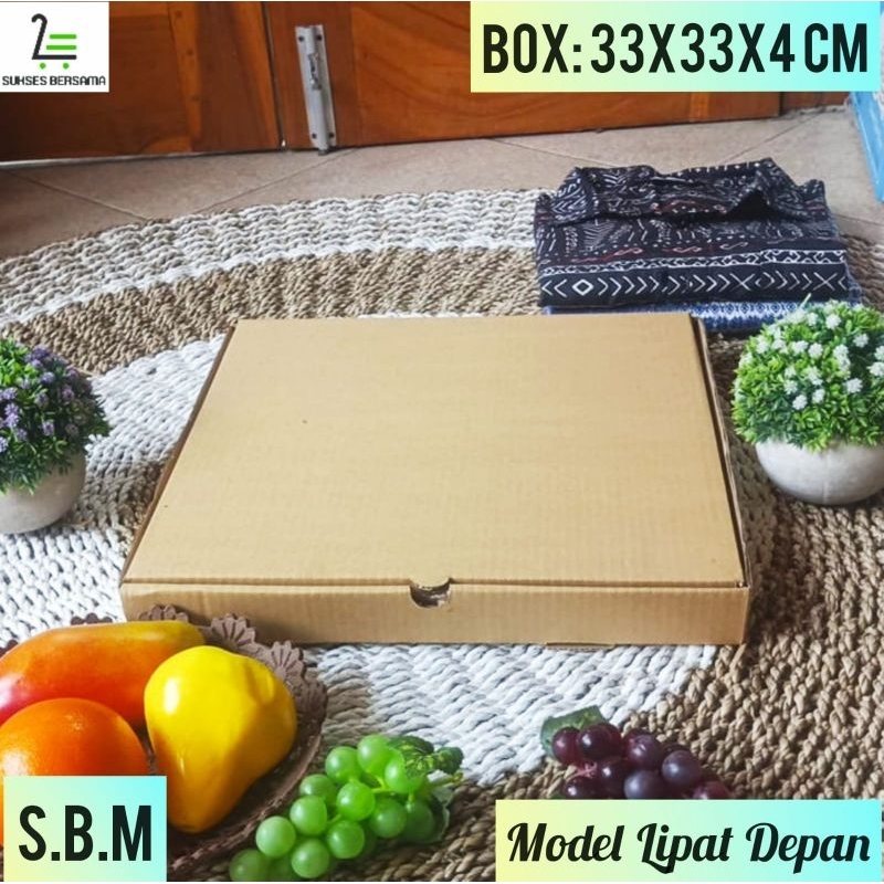 

Box 33x33x4cm/Kardus/Hampers/Pizza/Polos/Packing
