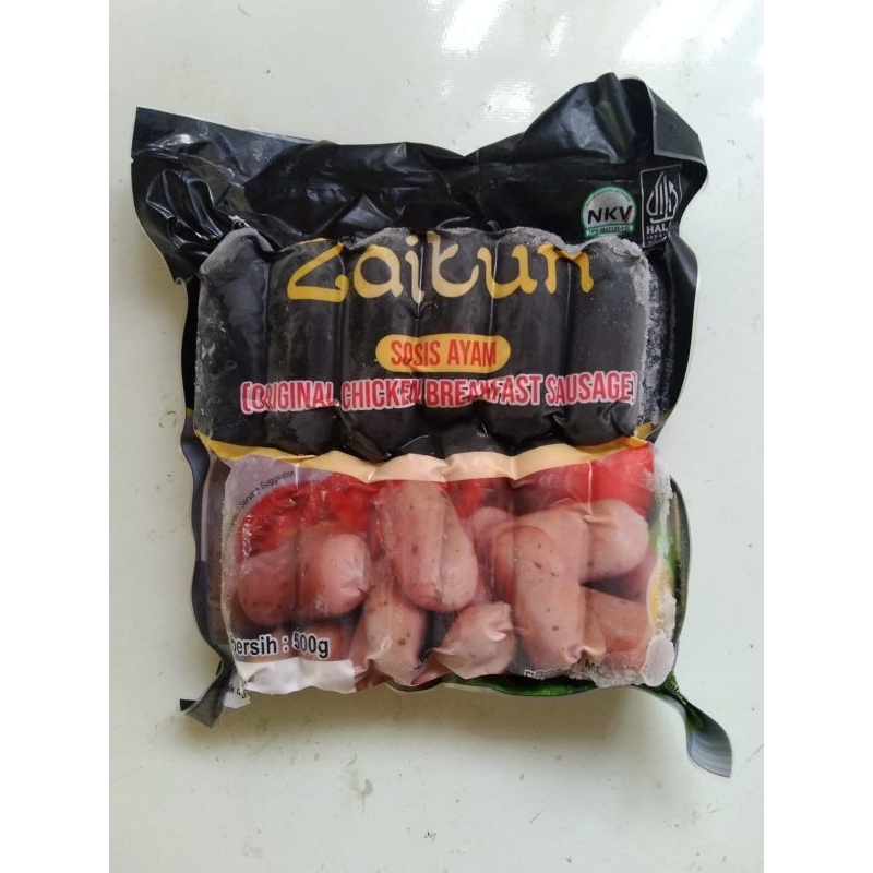 

Sosis Zaitun Ayam/ Sosis Zaitun Sapi