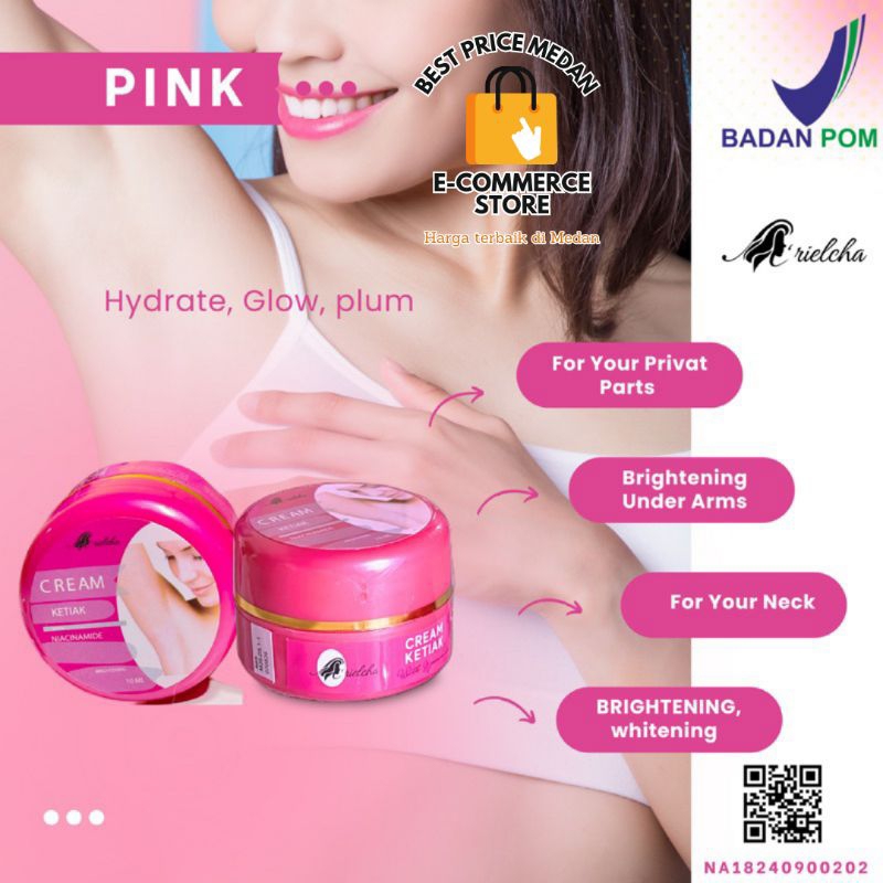 [ BPOM ] CREAM PEMUTIH KETIAK BABY PINK