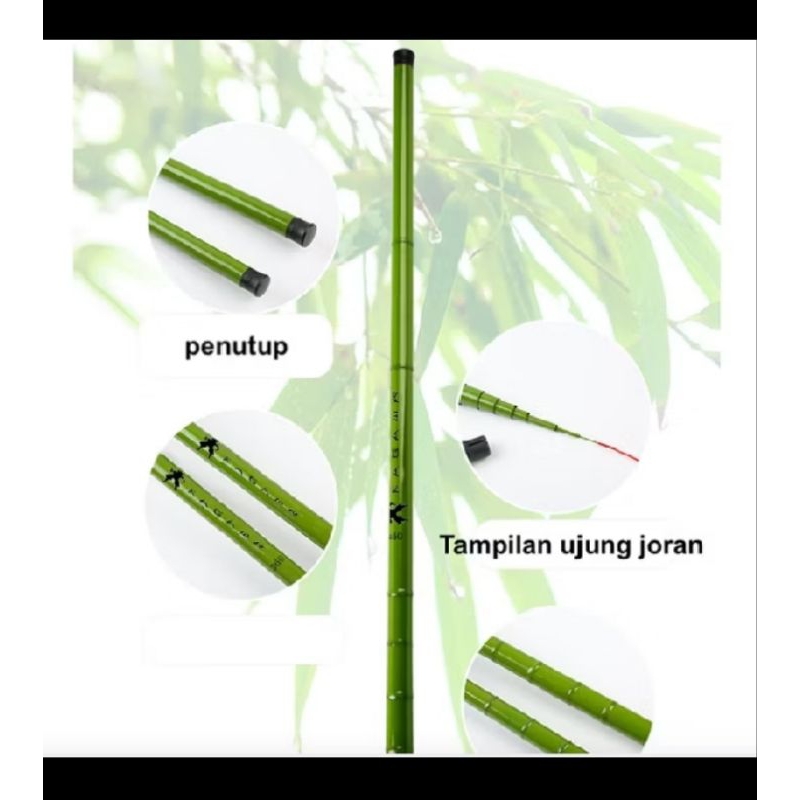 Joran Tegek Kagawa,lentur dan kuat.