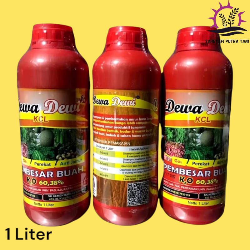 Pupuk KCL Cair Dewa Dewi 1Liter Pembesar Buah