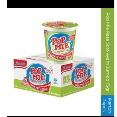 

Pop Mie Rasa Soto Ayam Jumbo 75 gram