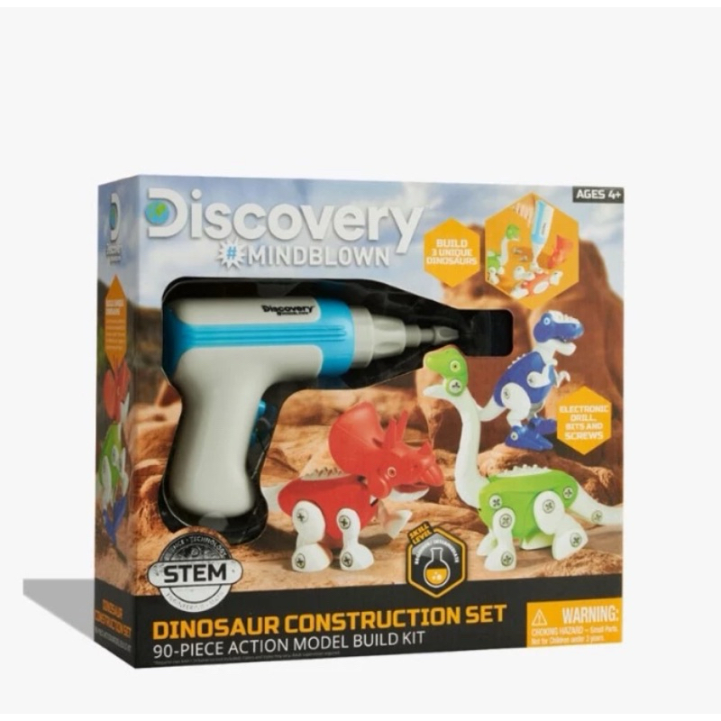 Discovery Mindblown Dinosaur Construction Set Mainan Kreatif Anak