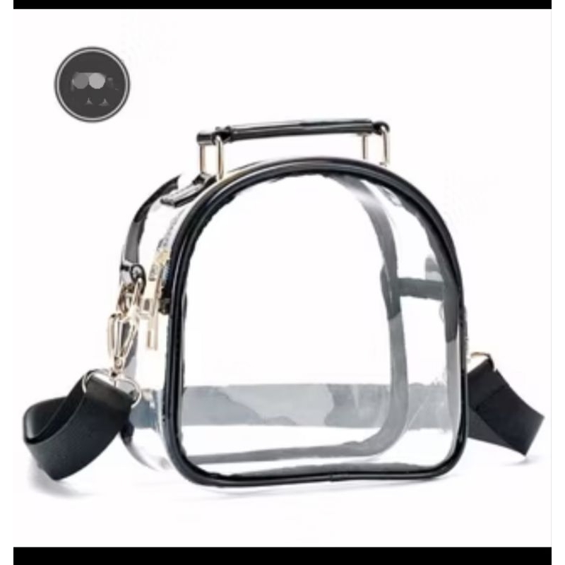 SWR.TAS SELEMPANG KONSER TRANSPARAN~ Tas selempang wanita transparan/Tas selempang Mika PVC