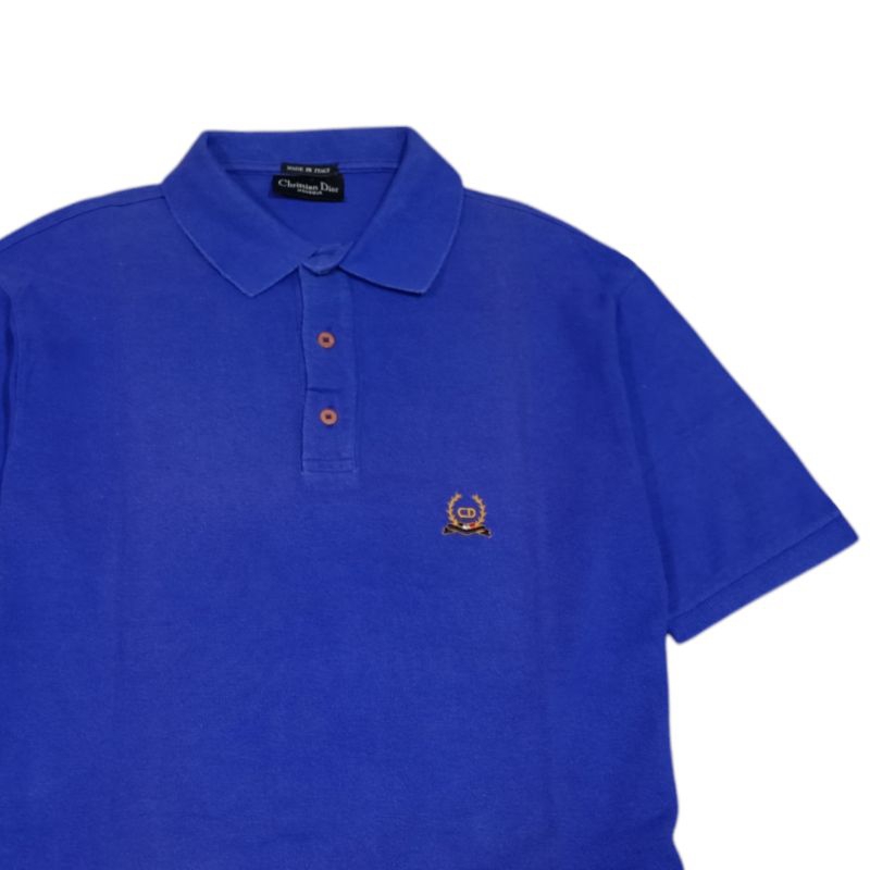 KAOS KERAH POLO SHIRT CHRISTIAN DIOR SECOND SIZE M