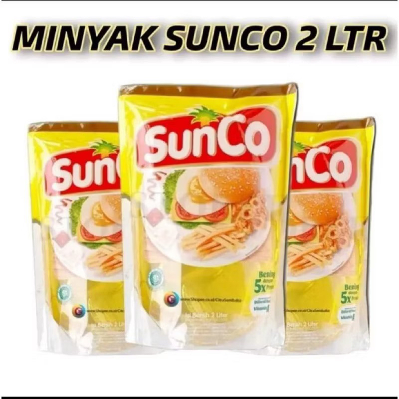 

SUNCO Minyak goreng kemasan 2L 1 dus