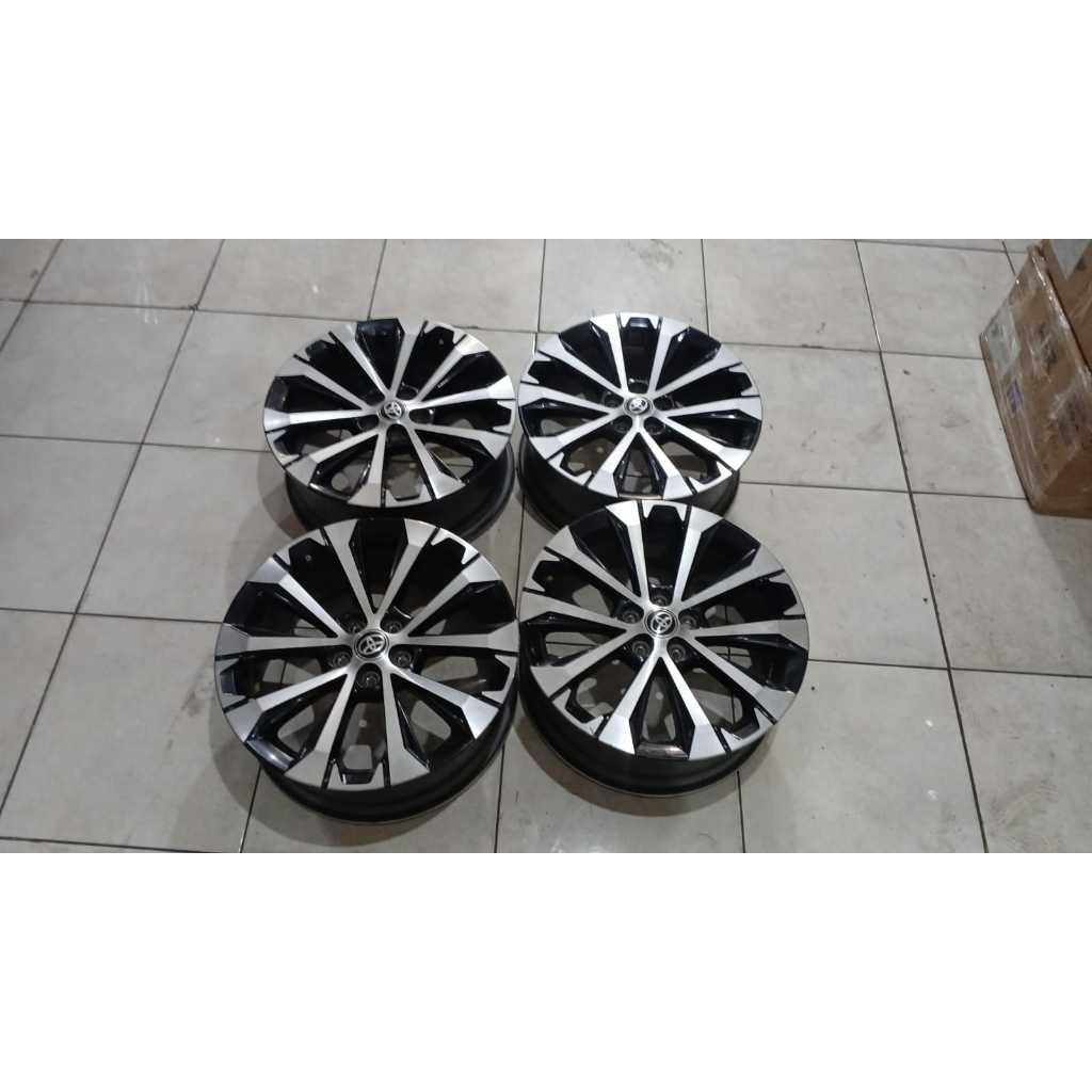 Velg Mobil Second ORIGINAL AVANZA Ring 17 Lubang 5x100 Cocok AVANZA XENIA SIENTA ALTIS DLL
