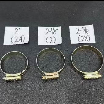 Orbit kleman selang tebal hose clamp selang bagus klem selang cincin 2" 2-1/8" 2-3/8"