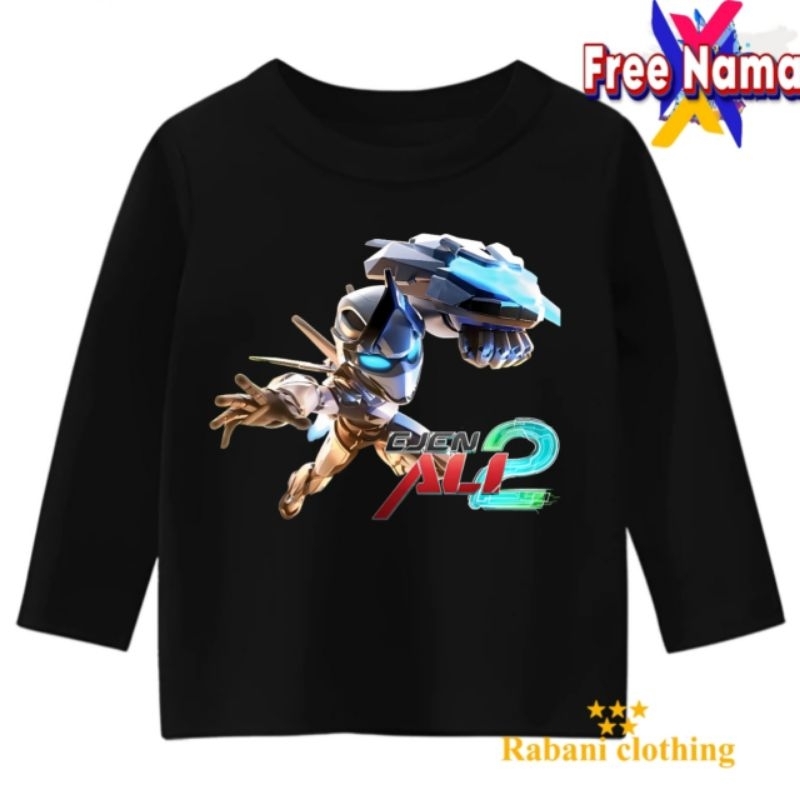 BAJU EJEN ALI 2 KAOS ANAK LENGAN PANJANG