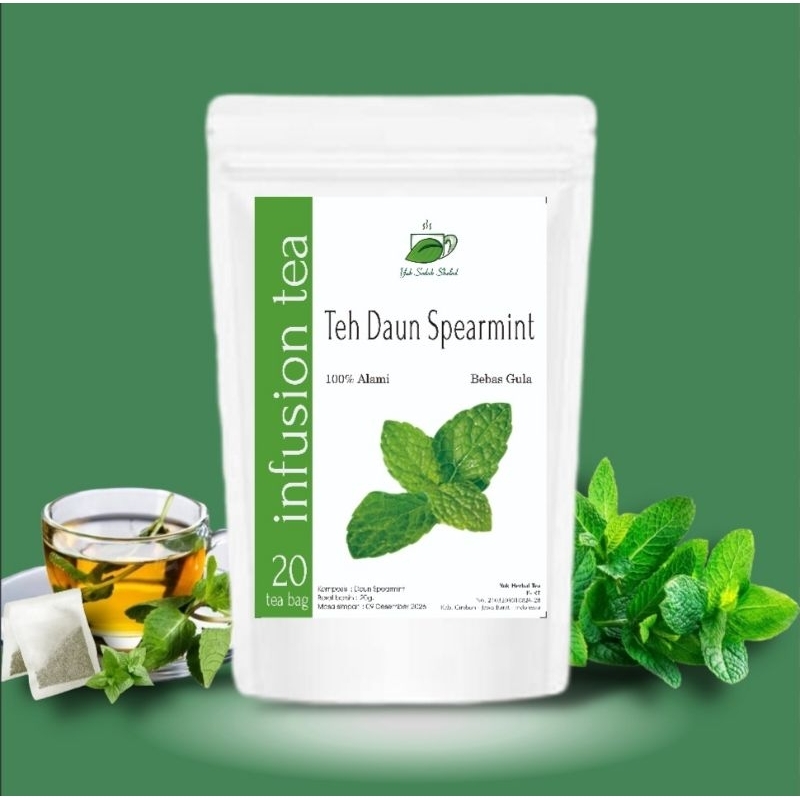 

TEH SPEARMINT / SPEARMINT TEA (20 tea bag) *yuk seduh botanikal