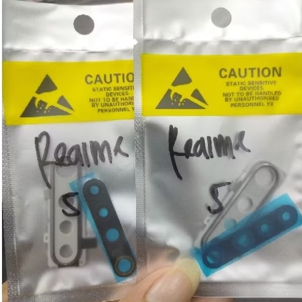 Kaca Kamera + Ring Realme 5