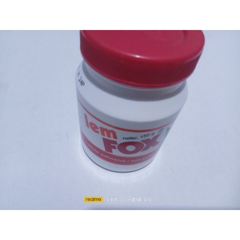 

Lem Fox 150 gram Lem Putih Kayu PVAC