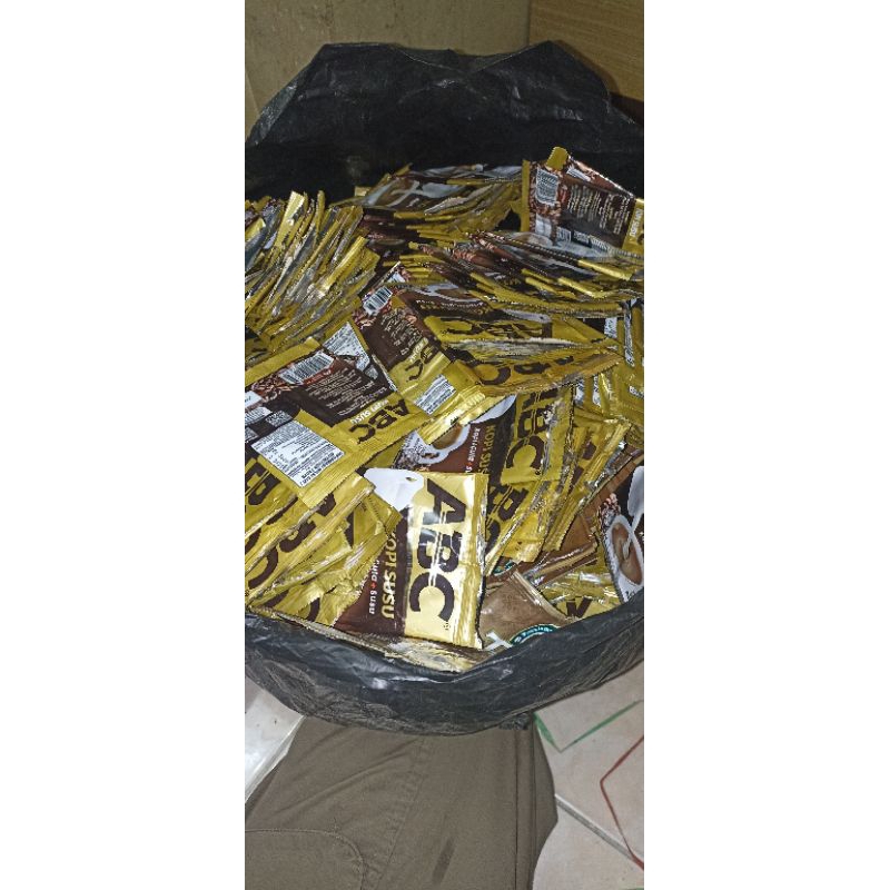 

Bungkus kopi ABC bersih siap pakai 50 pcs
