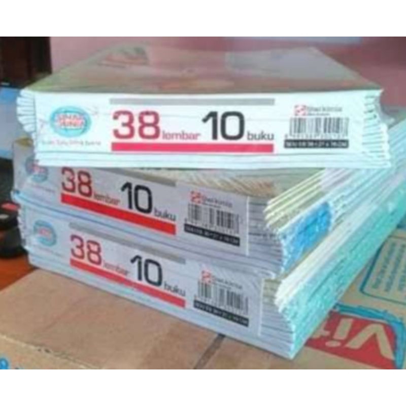 

(1 pack)Buku tulis sidu/buku tulis/buku sinar dunia/buku sidu 38/buku sidu 58/buku tulis