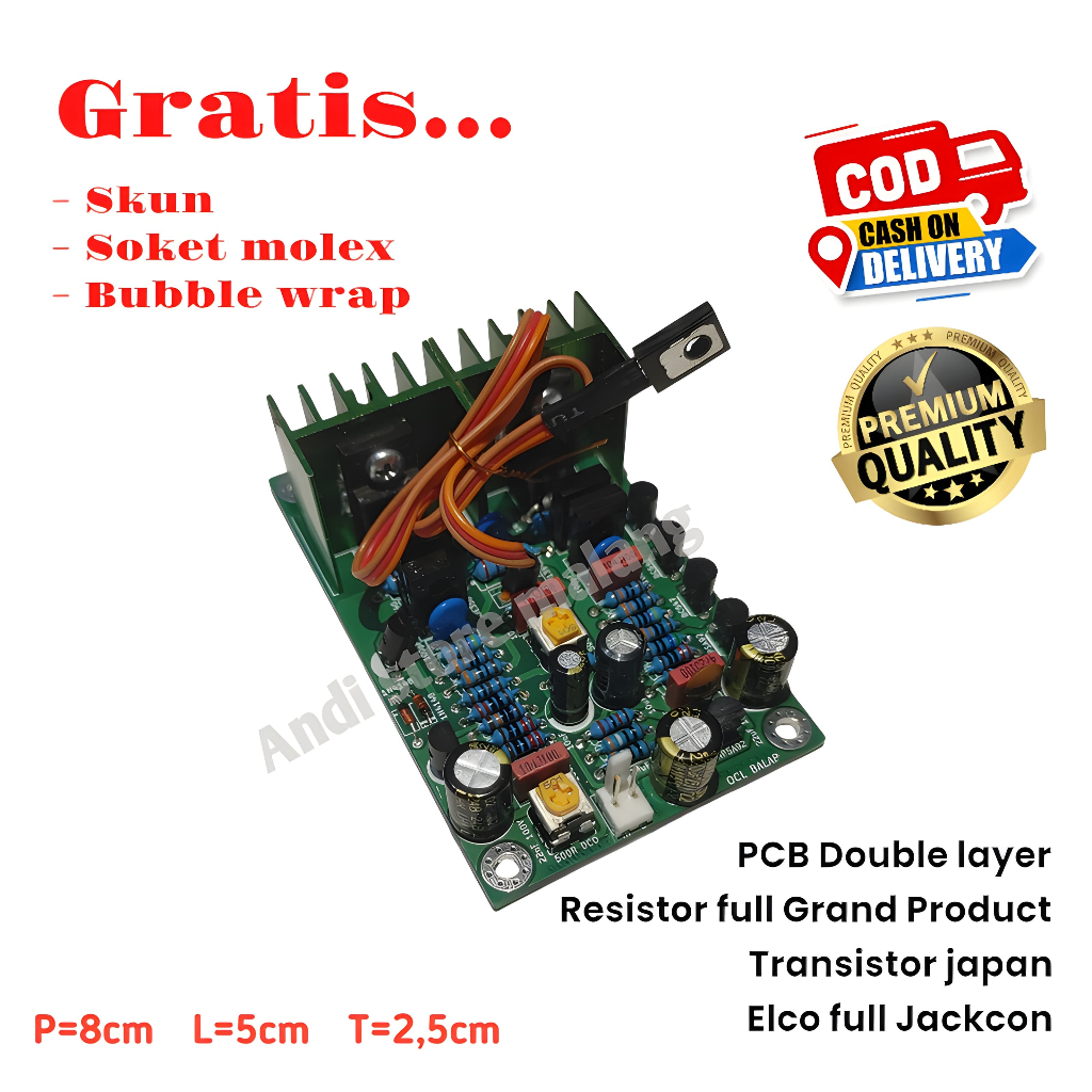Kit Driver Power Amplifier OCL Balap