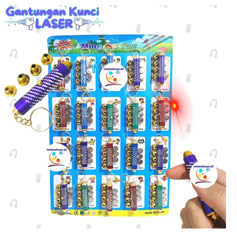 Mainan Anak Jadul Lampu Laser 4 in 1