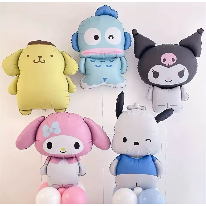 BALON KAWAII MELODY CINAMOROLL KUROMI POMPOMPURIN