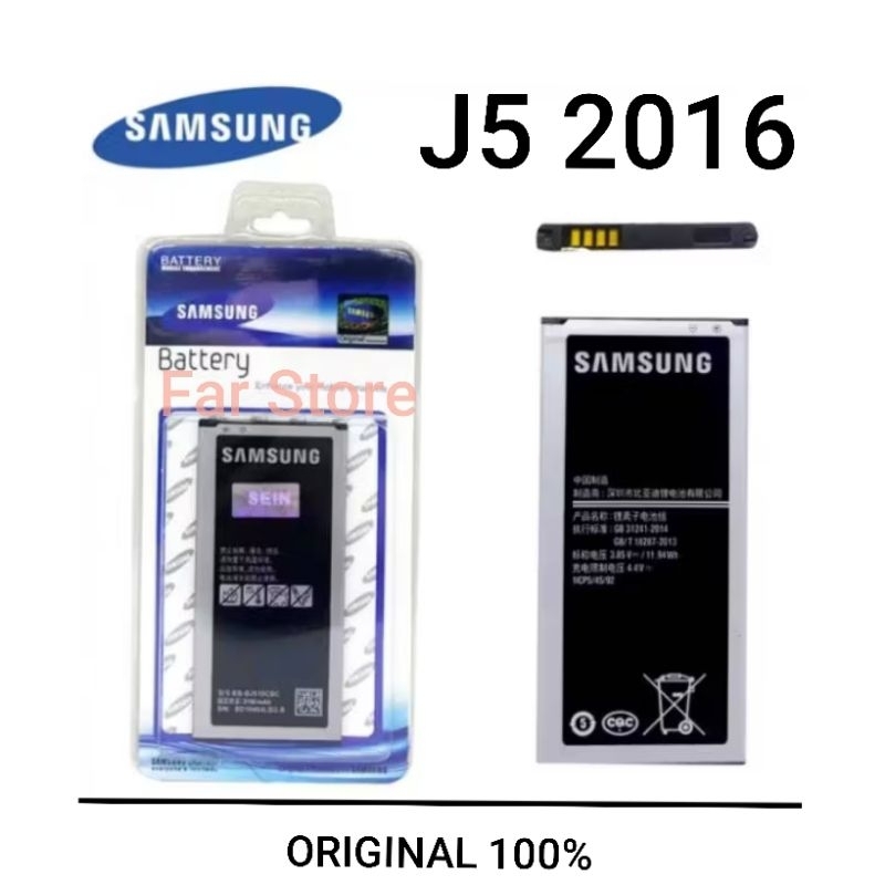 Baterai SAMSUNG Galaxy J5 2016 / J510 / J510FN Original 100%