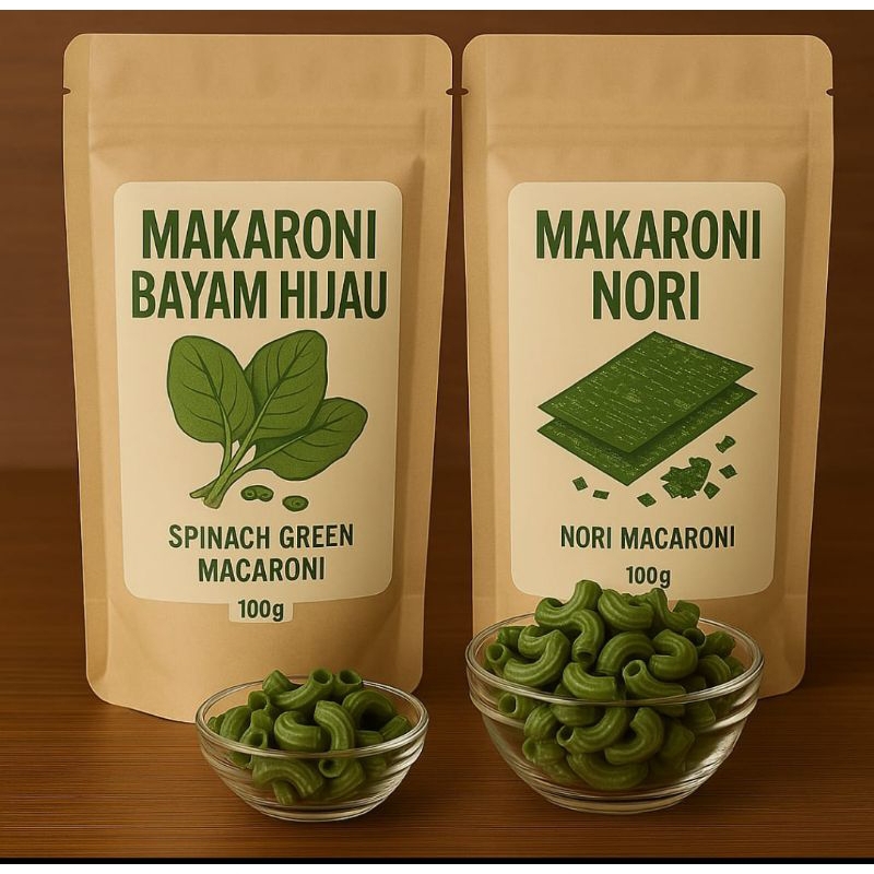 

SERON makaroni bayam dan nori
