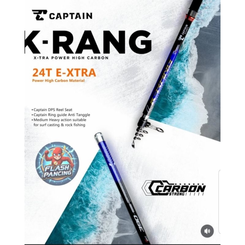 Joran Surf Captain K-rang Carbon 360/390/420/450cm