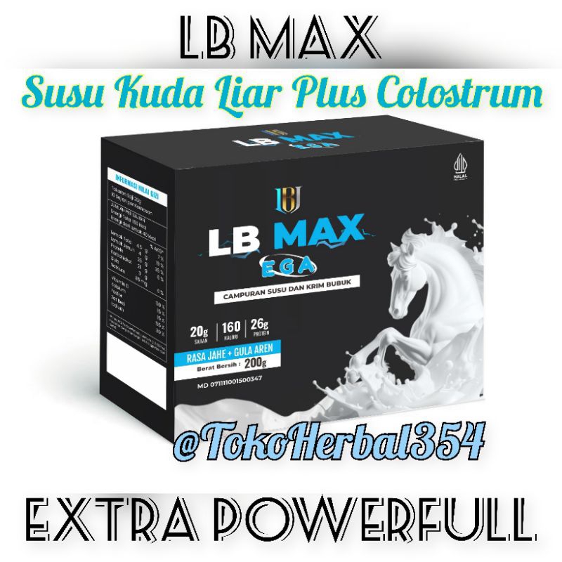 

LB MAX Laba Jaya - Susu Kuda Liar Plus Colostrum