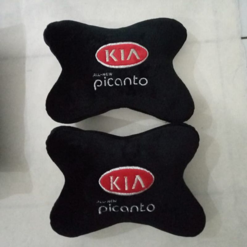 bantal mobil aksesoris interior headrest KIA Picanto