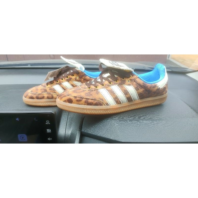 ADIDAS SAMBA PONY WALES BONNER LEOPARD