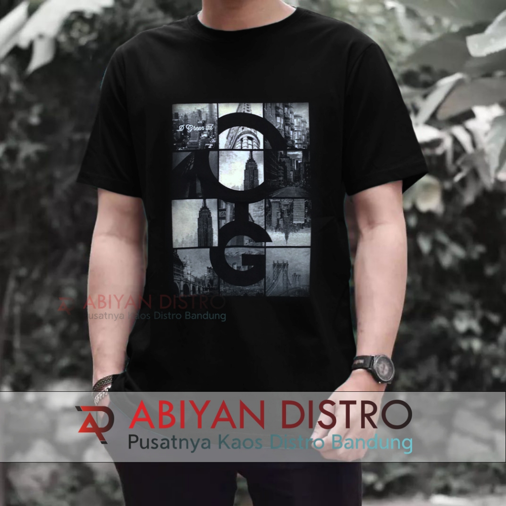 kaos distro pria original 100% premium / kaos distro pria warna hitam /kaos combet 30S / kaos distro