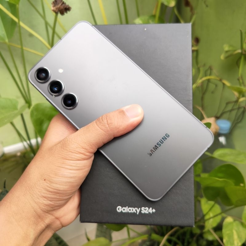SAMSUNG S24 PLUS 5G 12/512GB SECOND FULLSET BERGARANSI
