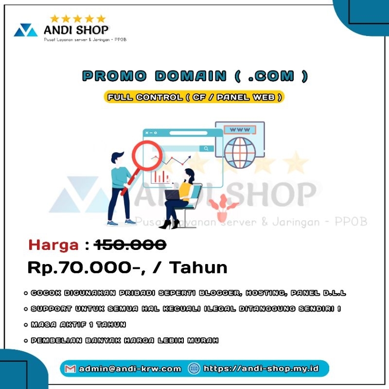 Domain Legal Murah TLD