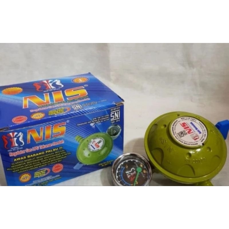 Regulator NIS
Regulator Gas LPG tekanan rendah


