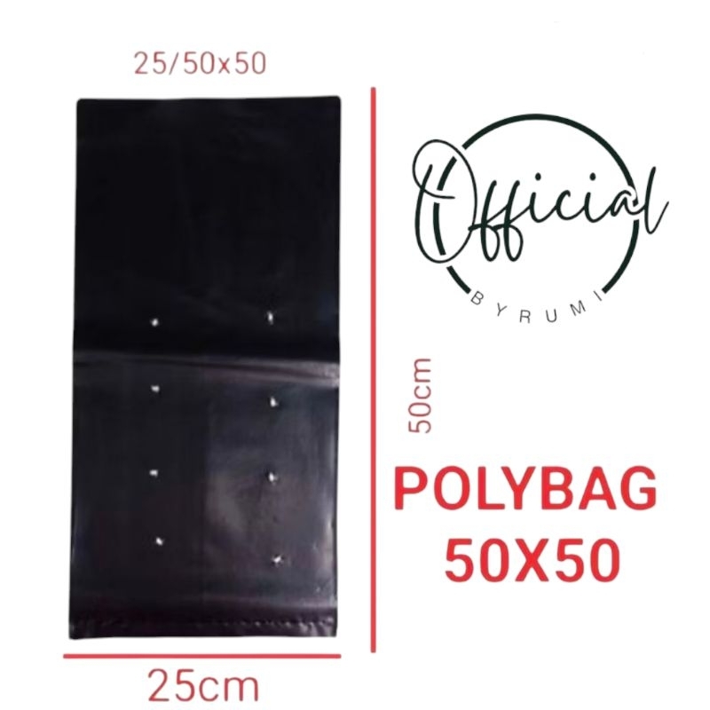 Polybag 50x50 isi 23 lembar - Polybag jumbo 50x50 isi 23 lembar