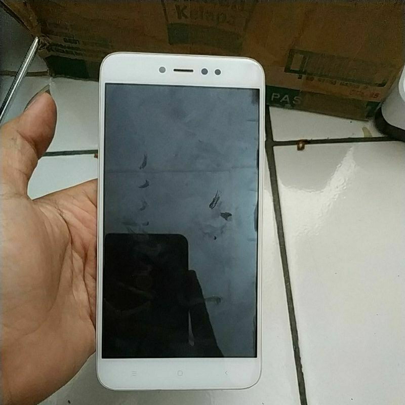 lcd shadow touchscreen oke bekas redmi note 5a