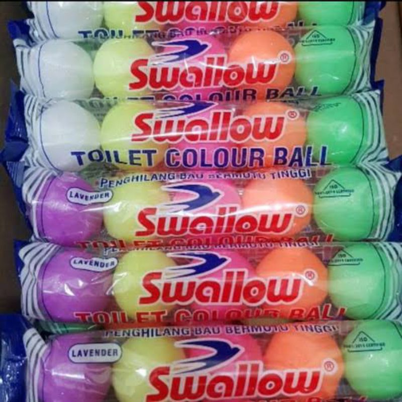 Swallow kapur barus toilet/kapur barus warna/pengharum toilet