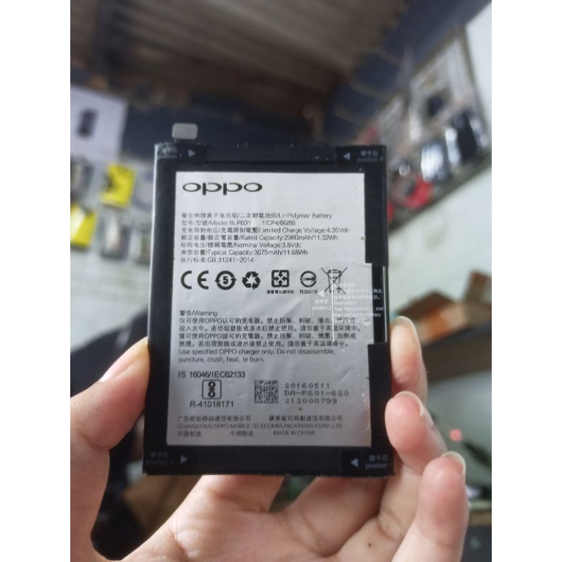batre Oppo f1s