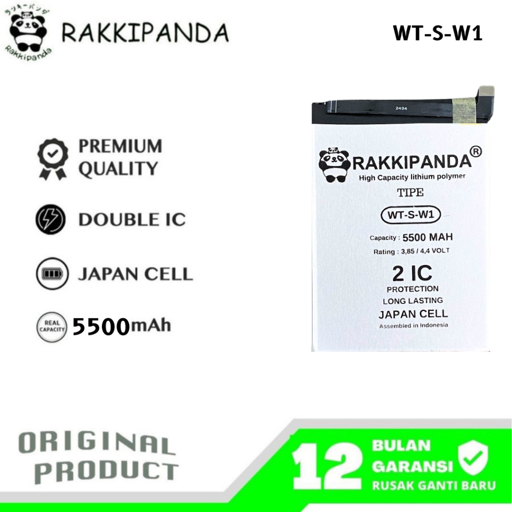 RakkiPanda - WT-S-W1 Samsung A14 5G / A04E / A22 5G Batre Batrai Baterai