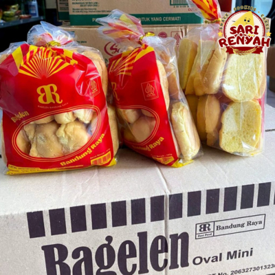 

Roti Bagelen Kering Bandung (isi 20 pcs) Roti Bagelan - Sari Renyah