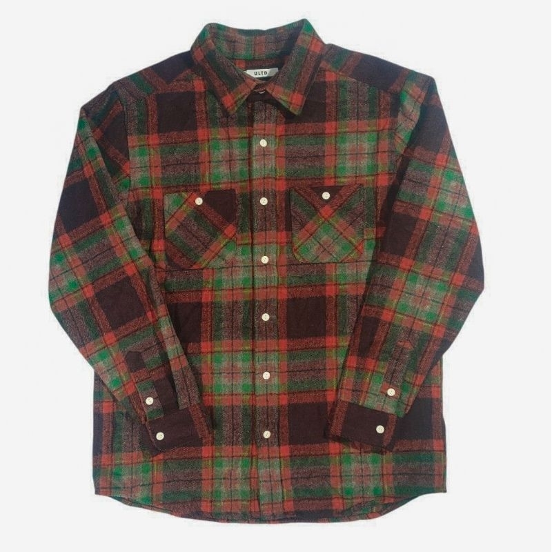 ULTD mens flannel wool tebal