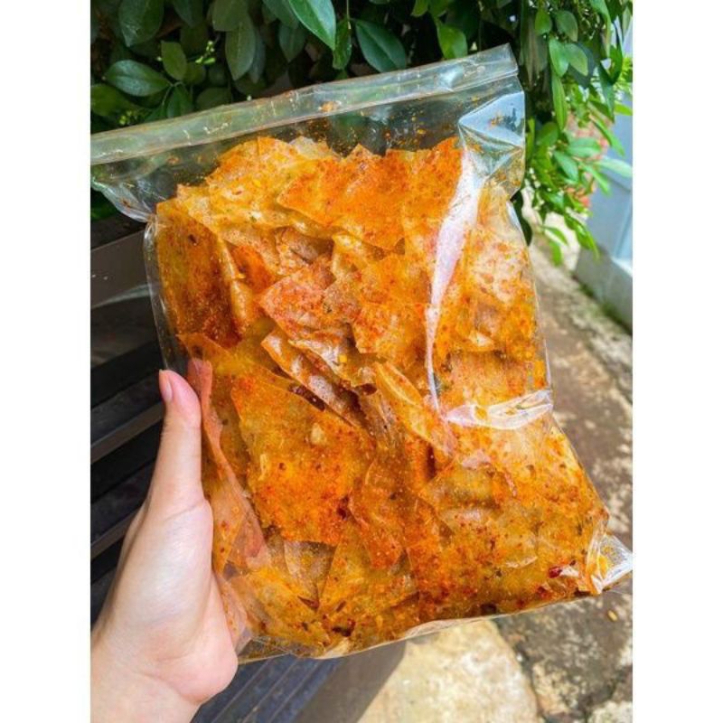 

Kripik kaca Crispy Kripca Pedas 250gr