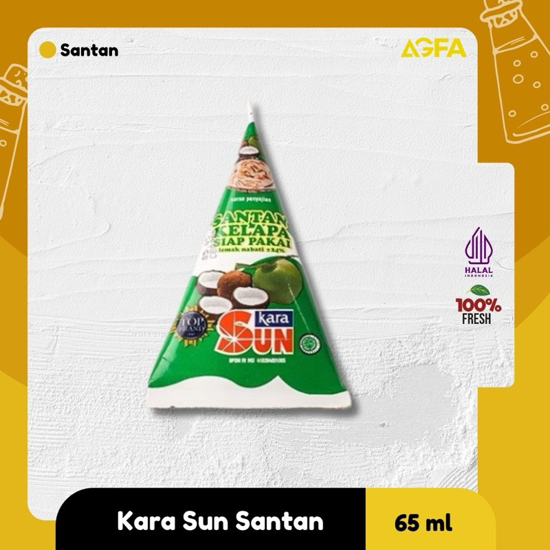 Santan Sun Kara / Santan Kara / Santan Sun / Santan 65ml