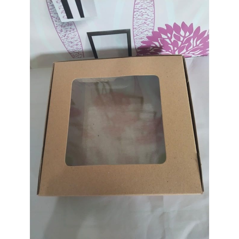 

Box/Dus/Kotak hampers, box pizza/box kue/kotak brownies 22x22x5 .
