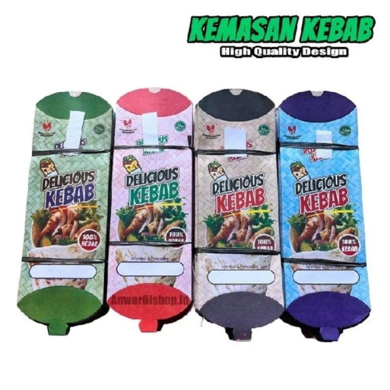 

Dus Kebab Ukuran 24 x 9 cm // Kemasan Kebab Ukuran 24 x 9 cm.
